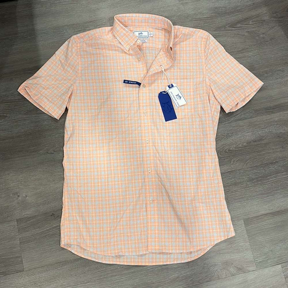 Southern Tide Mens Intercoastal Sportshirt UPF protection- New With Tags